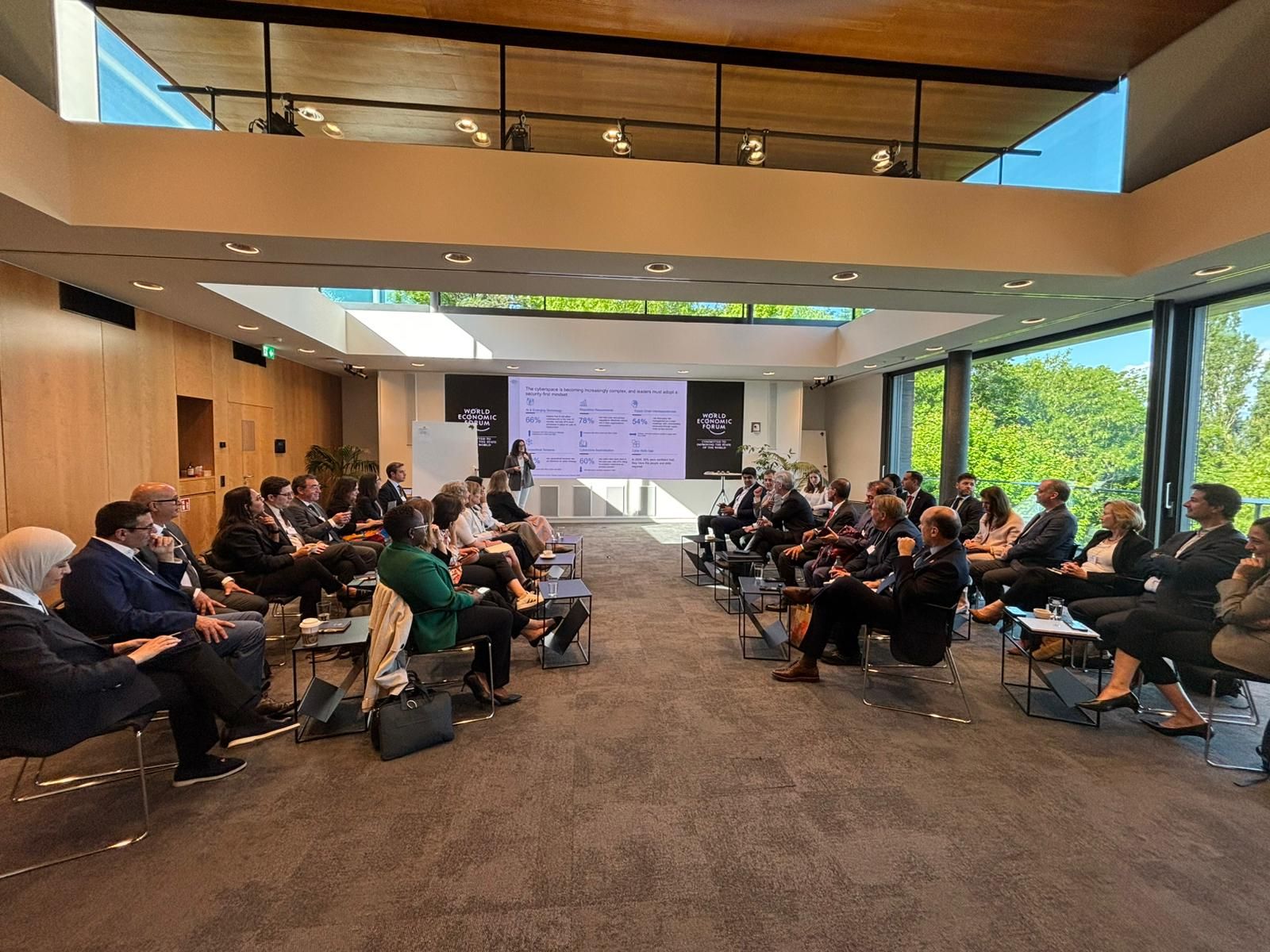 Event photo of World economic Forum: Addressing Cyber Inequity in the Intelligent Age